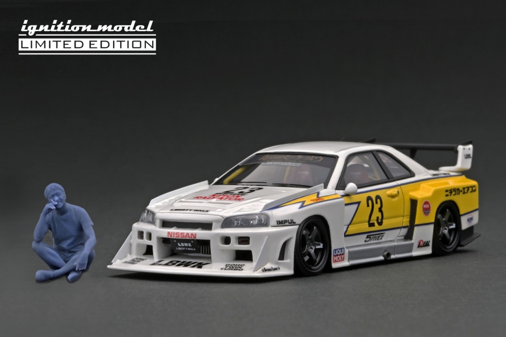 1/43 WEB限定モデル：「LB-ER34 スーパーシルエット スカイライン」2/6
