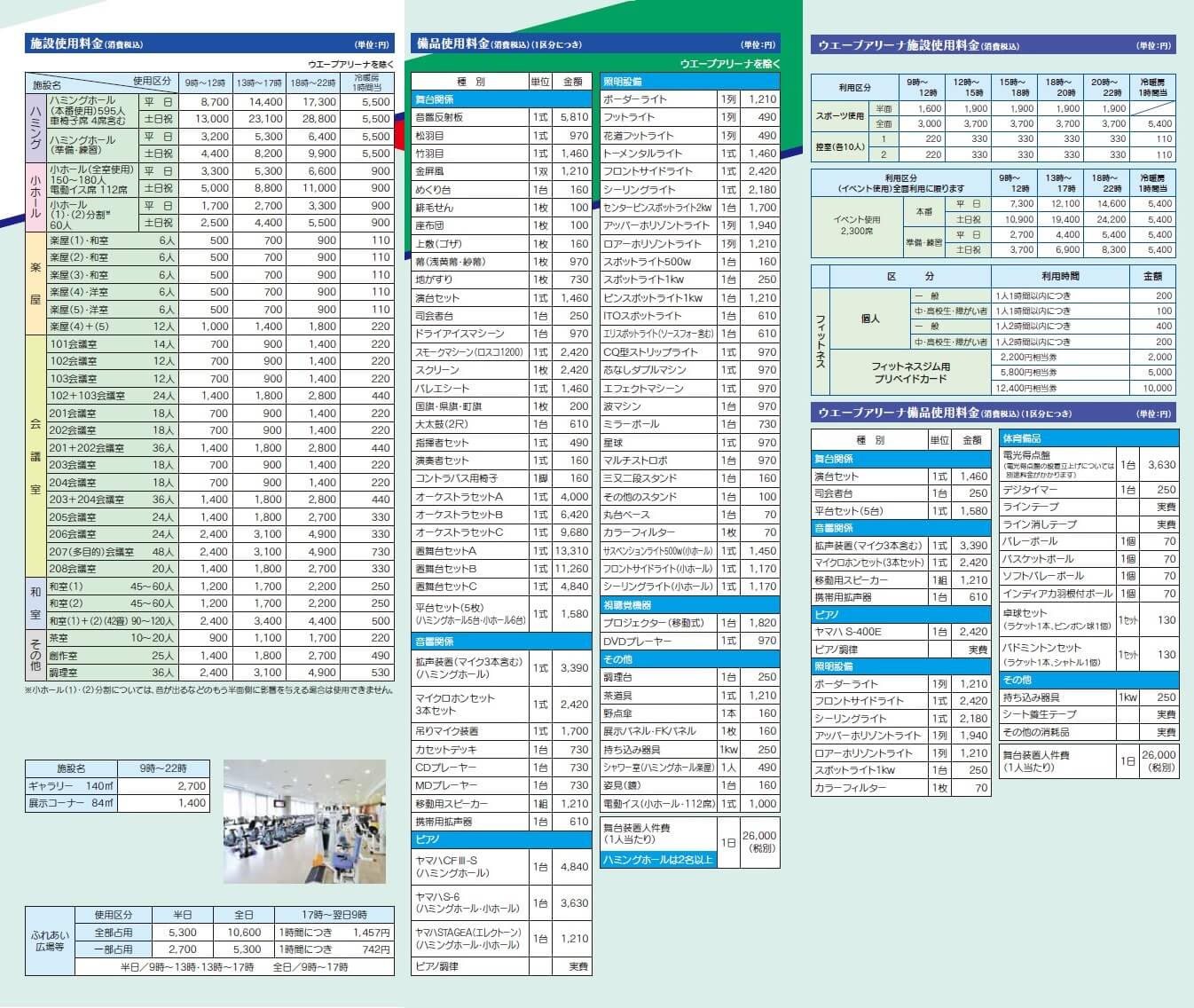 ご利用案内 | 岡垣サンリーアイ