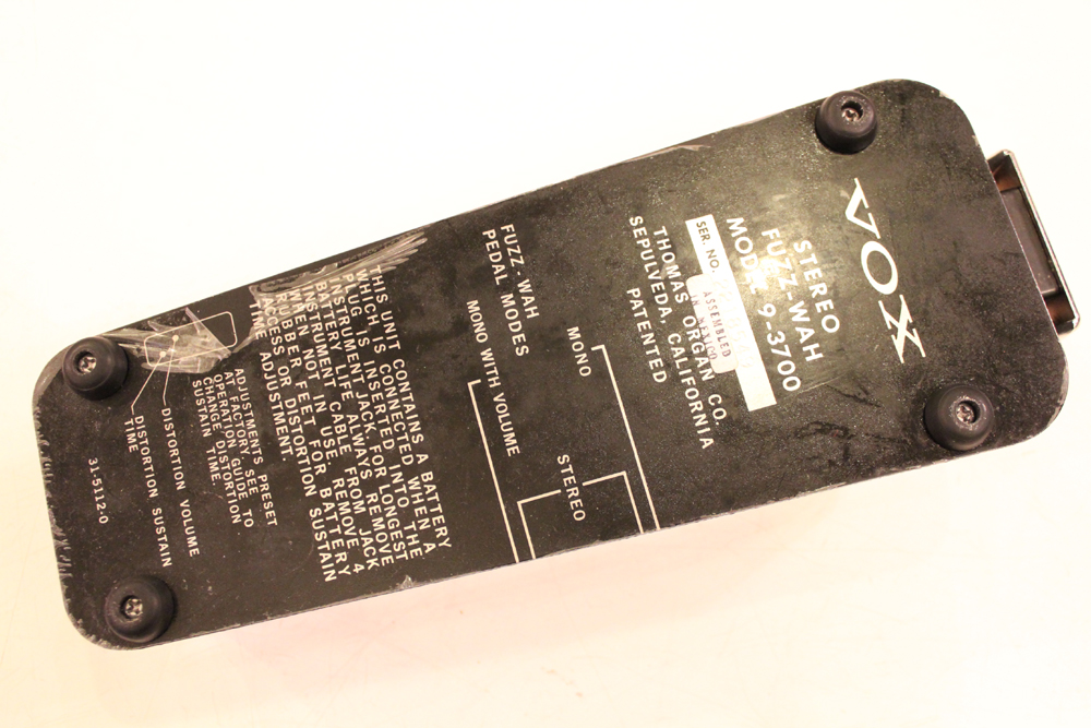 VOX 1970's[Stereo Fuzz Wah[“Model 9-3700” | GUITAR TRADERS TOKYO