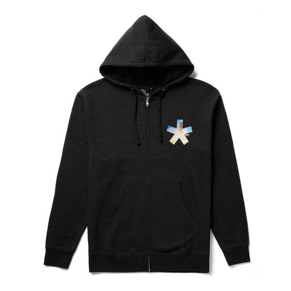 Package Saturn V Zip-Up Hoodie Black