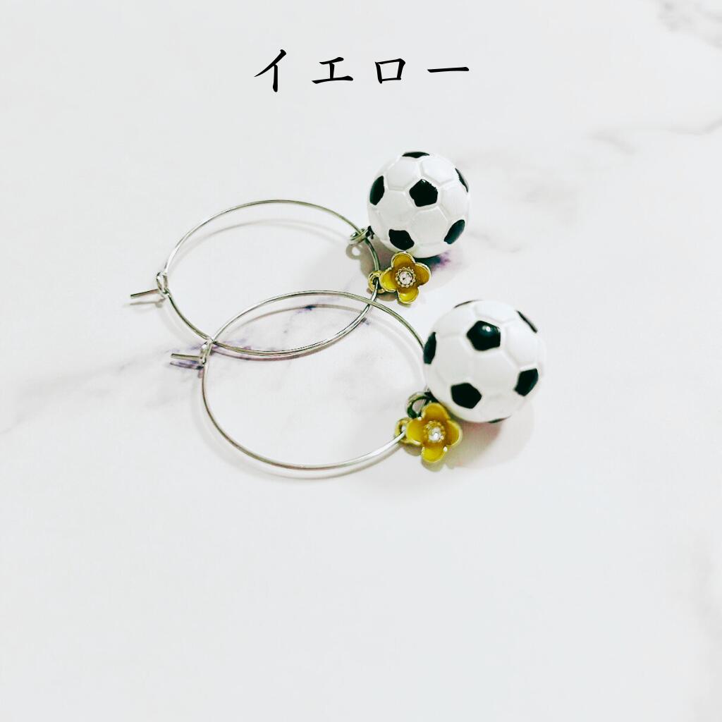 楽天市場】【にゃんこブーケ】 サッカーボール ピアス ボールの大きさ