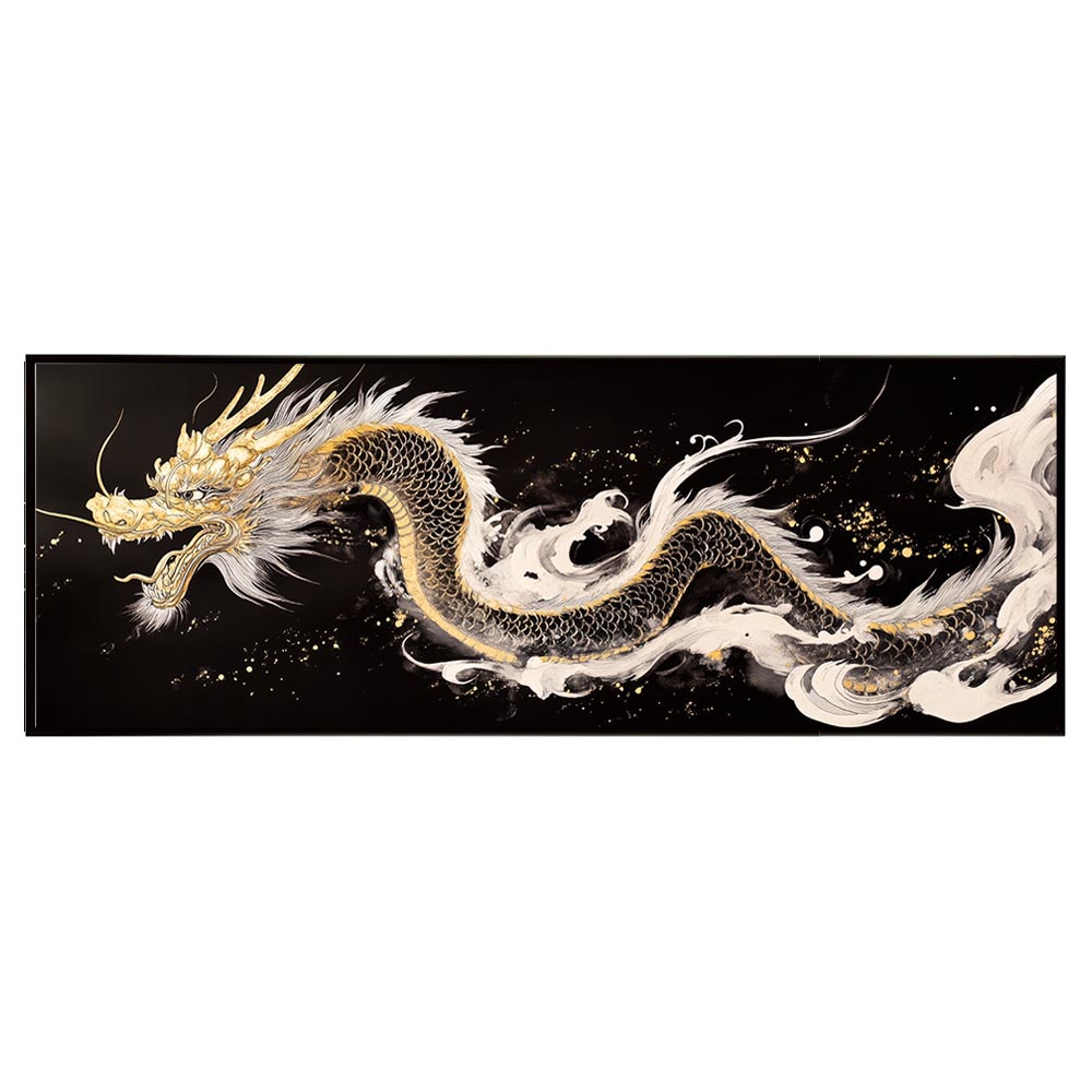 楽天市場】龍神 ドラゴン 辰 開運 金運 縁起物 絵画 パノラマポスター
