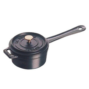 ストウブ スモールソースパン 10cm ブラック 40509-537 1241025 (鍋