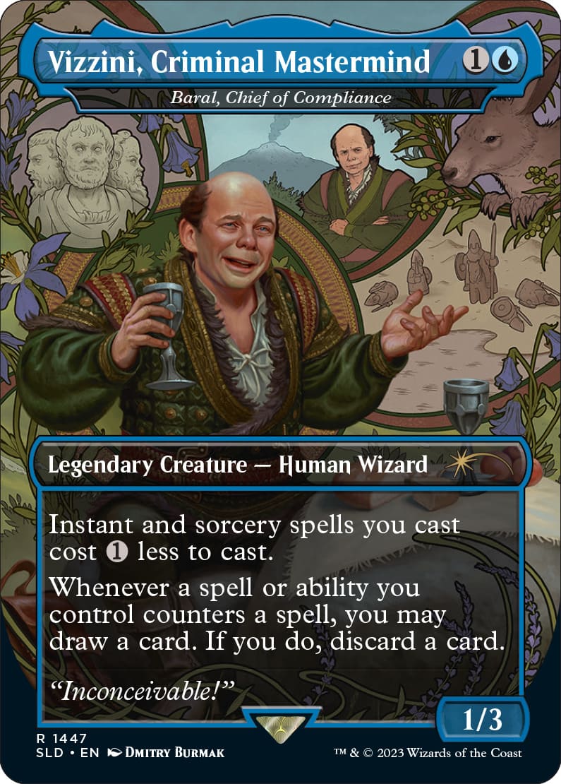 1447)Vizzini, Criminal Mastermind // 遵法長、バラル/Baral, Chief