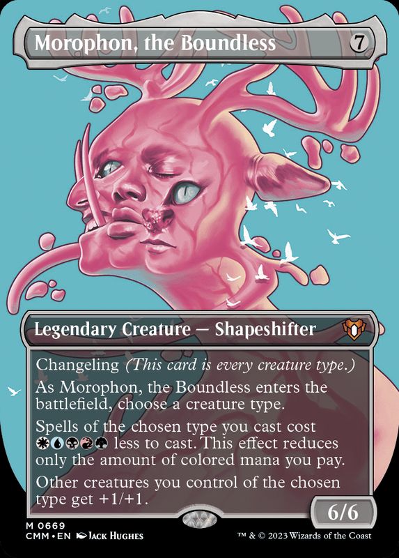 EX+](フルアート)限りないもの、モロフォン/Morophon, the Boundless