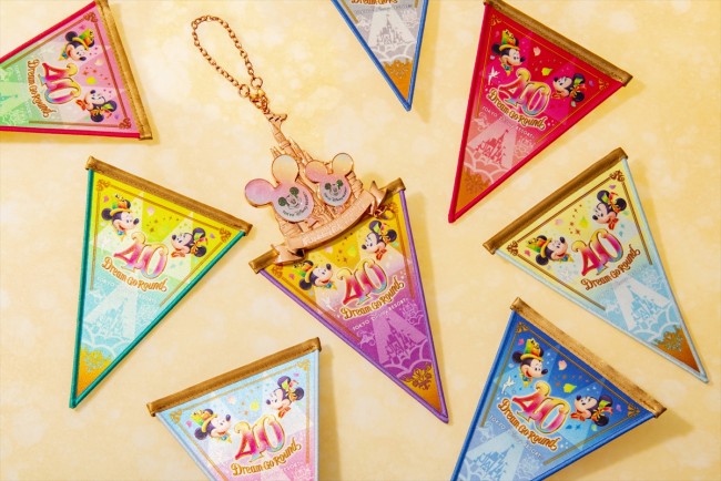 TDR40周年グッズが公開！ キーアイテム「ドリームガーランド」に注目