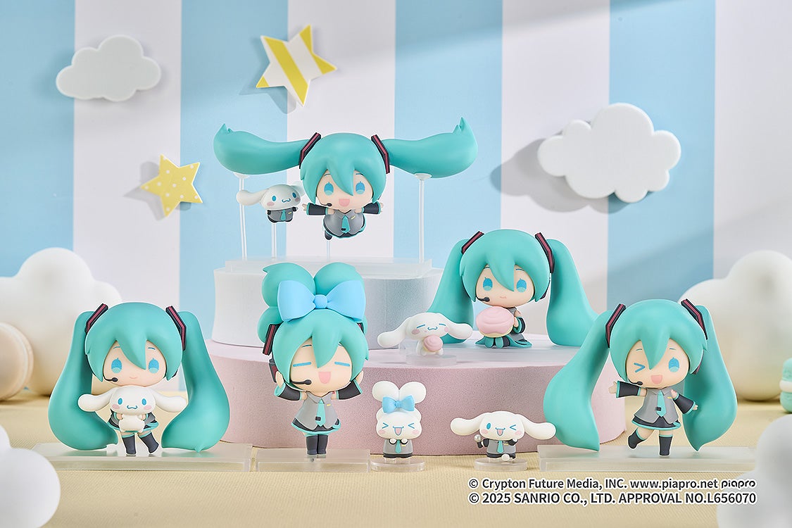 トレーディングフィギュア 初音ミク×シナモロール(5個入