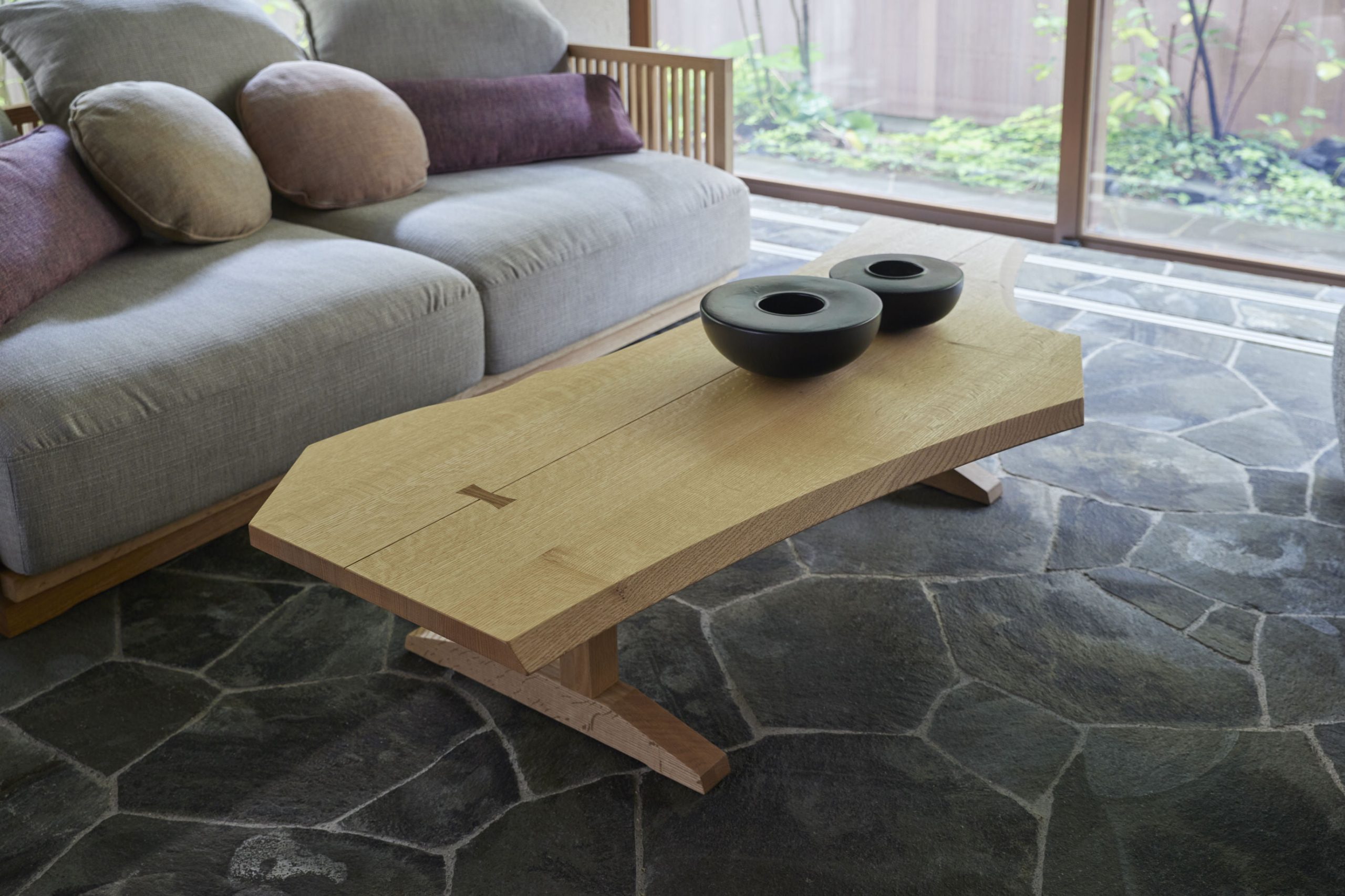 センターテーブル - 国産無垢家具は飛騨高山発の家具メーカー KASHIWA