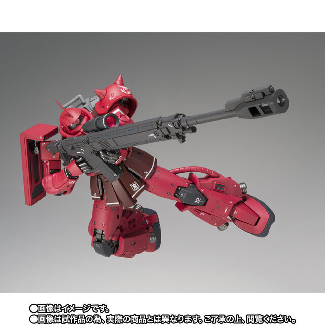 シャア専用高機動型ザクII」がG.F.F.M.C.で立体化！“大人の鑑賞に堪え