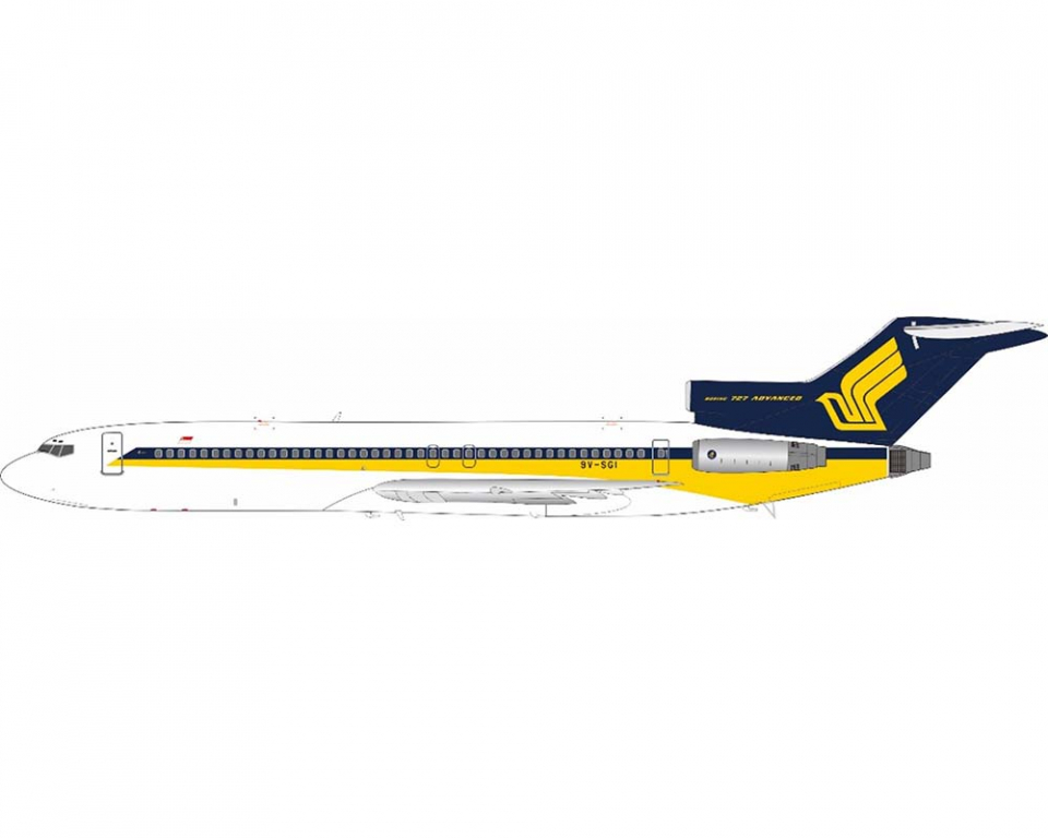 www.JetCollector.com: Singapore Airlines B727-200 9V-SGI 1:200