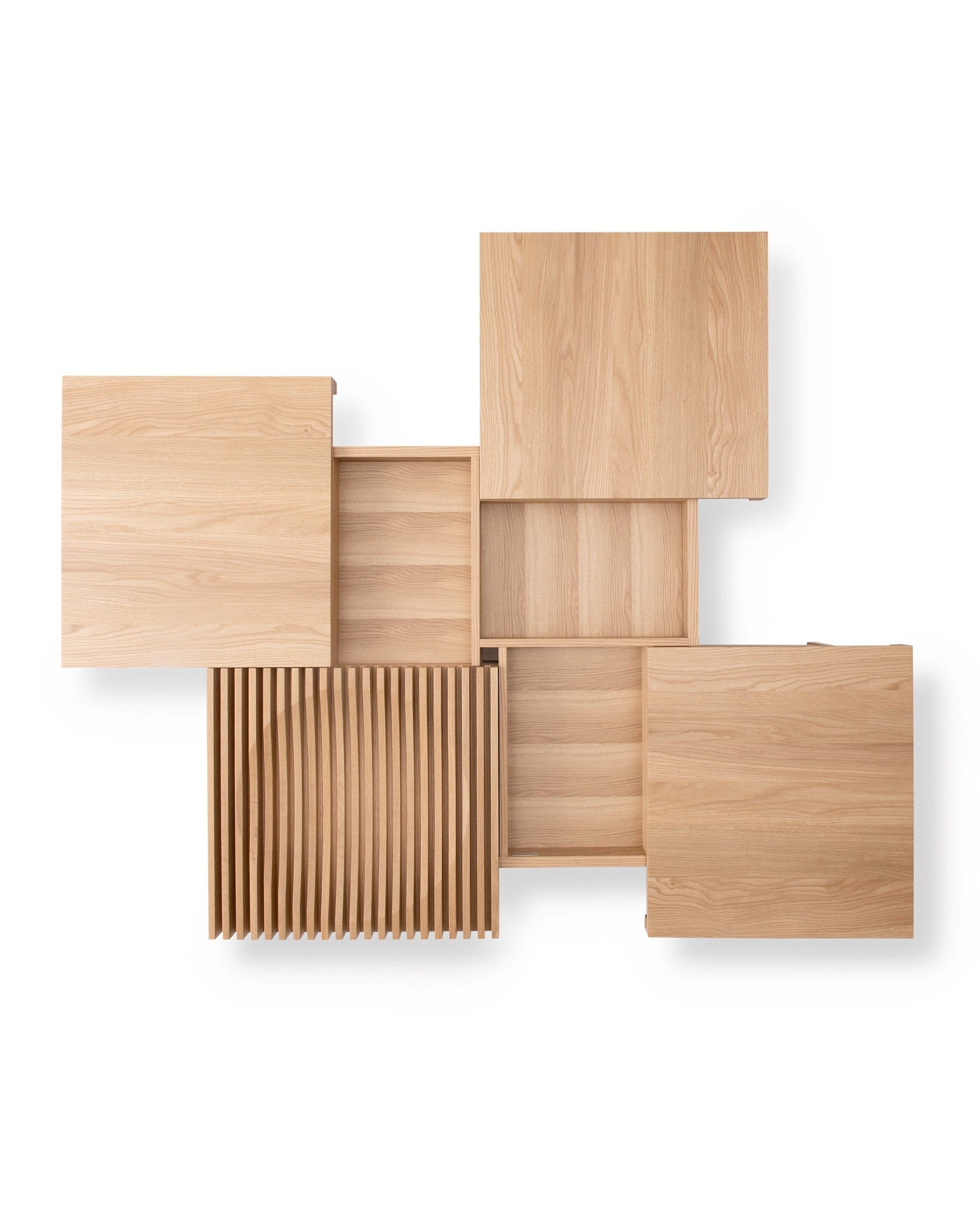 BARRINGER Sliding Coffee Table by CondeHouse | Sculptural Coffee