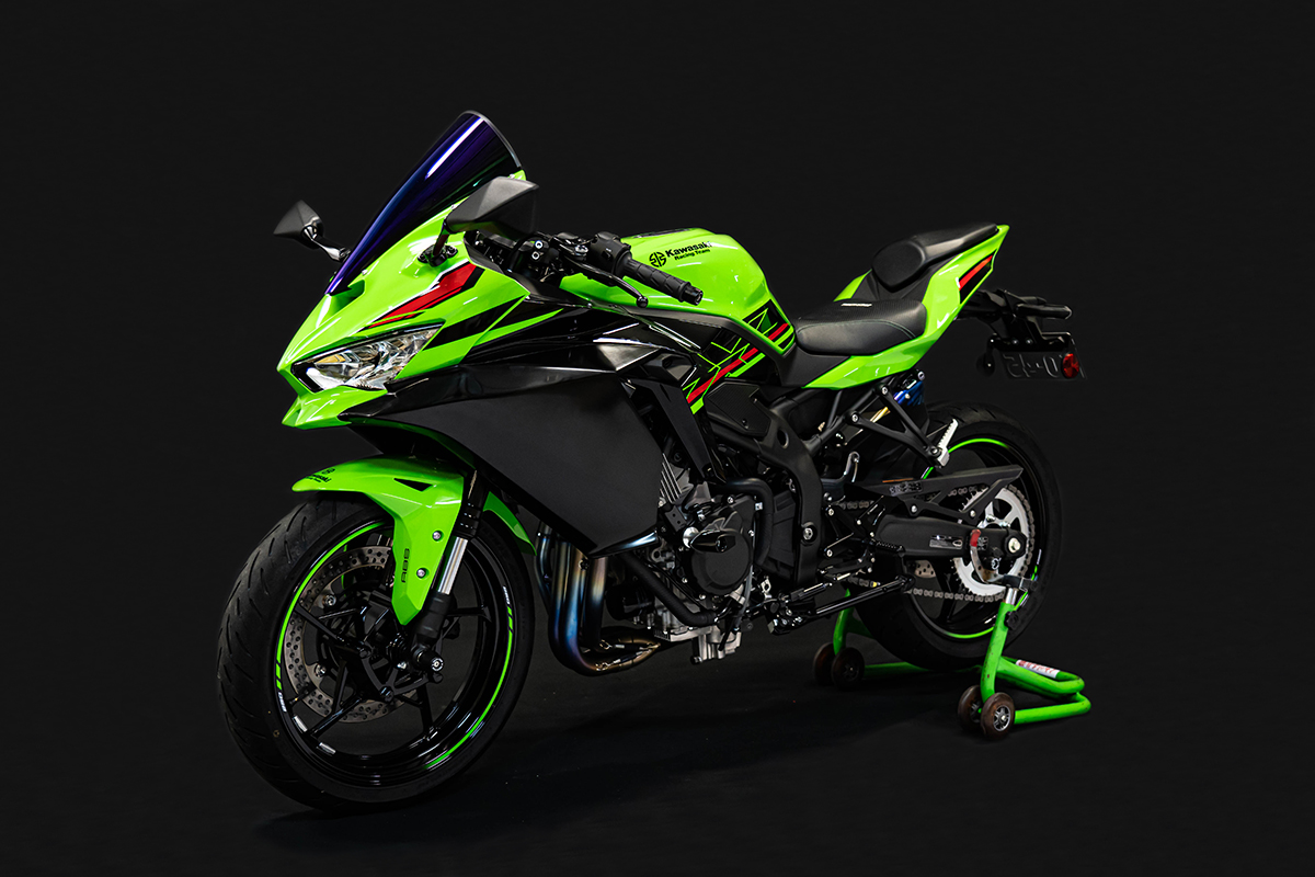 新製品情報】ZX-25R/ZX-4R ハーフサイドカウル | TRICK STAR 製品