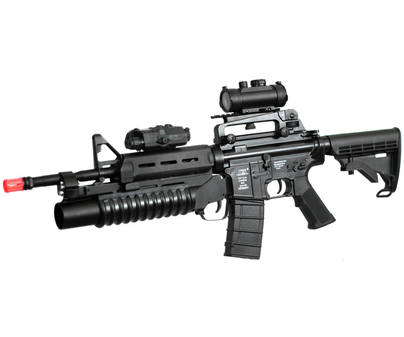 ANM Custom ICS Magpul M4 Airsoft Gun with M203 40mm Grenade