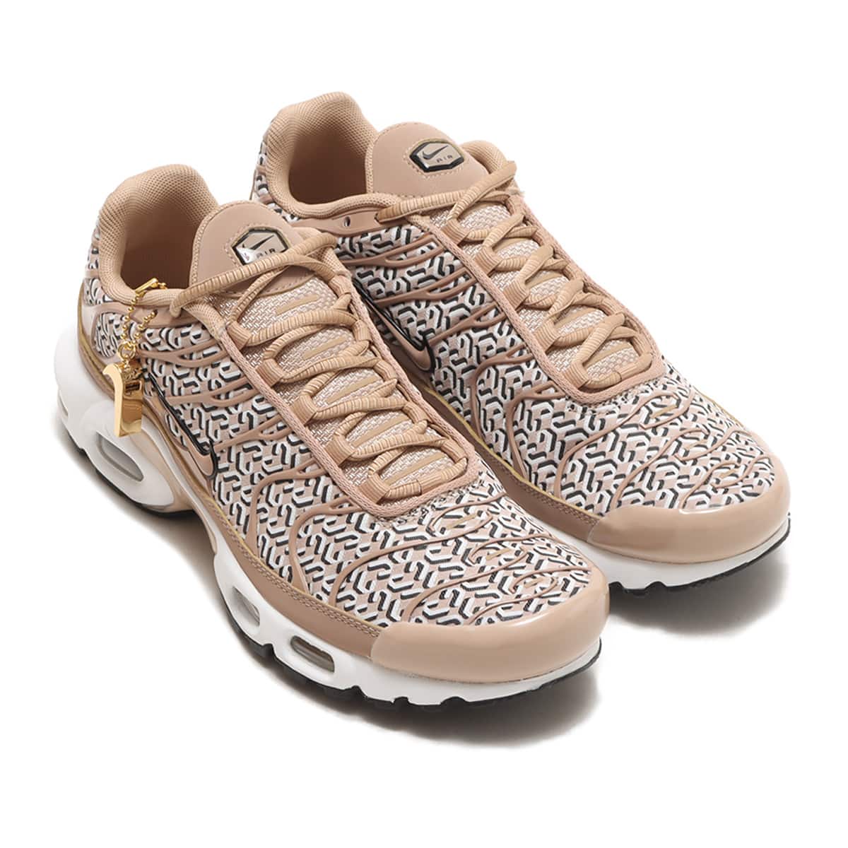 NIKE W AIR MAX PLUS HEMP/BLACK-WHITE-SUMMIT WHITE（ナイキ