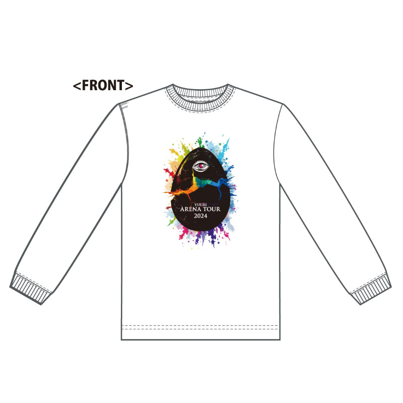 ARENA TOUR 2024 FASCINATED EGG Long T-shirts - 優里 Official Goods