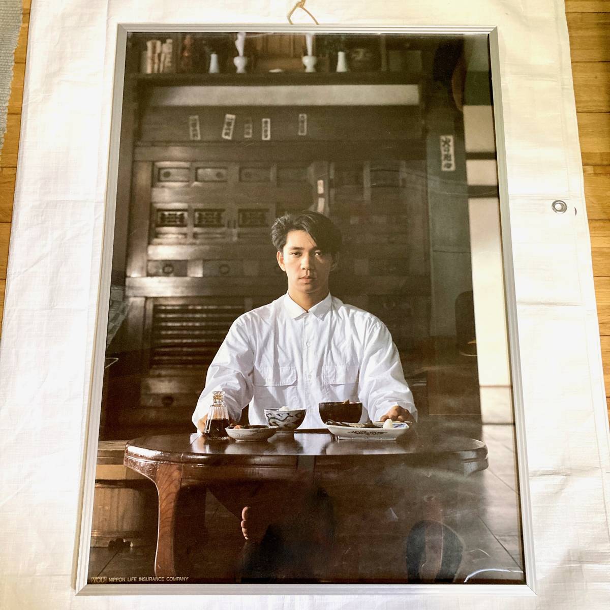 激レア 非売品 A1 ポスター 坂本龍一×日本生命 広告プロモーション YMO
