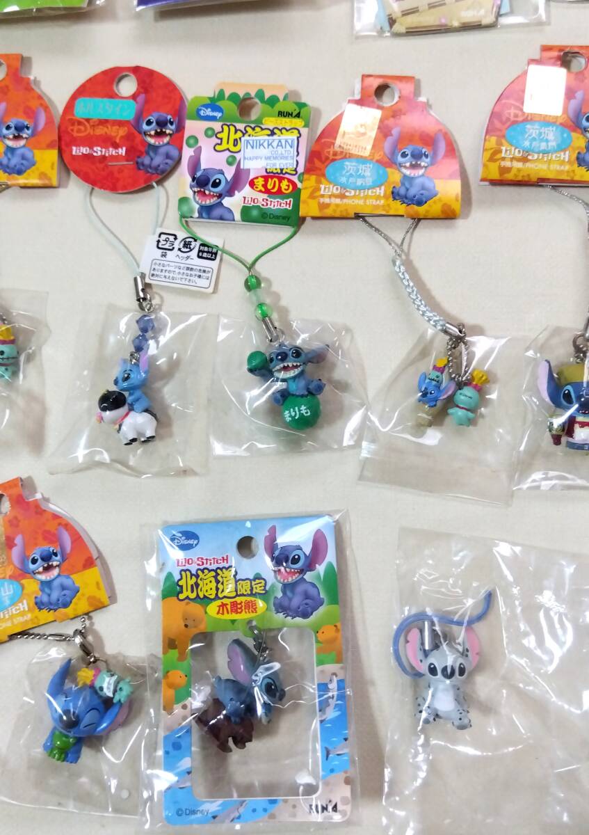 未使用 ご当地 ディズニー リロ＆スティッチ 根付け ストラップ まとめ