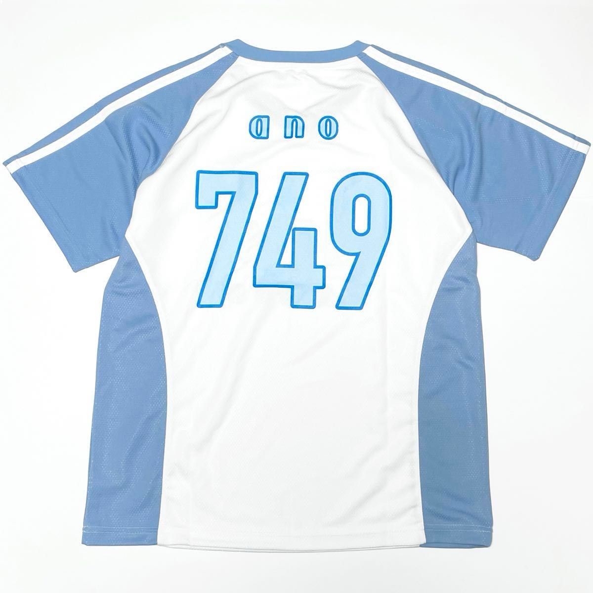 新品LあのちゃんanoユニフォームあのTシャツanoサッカーシャツT-shirt