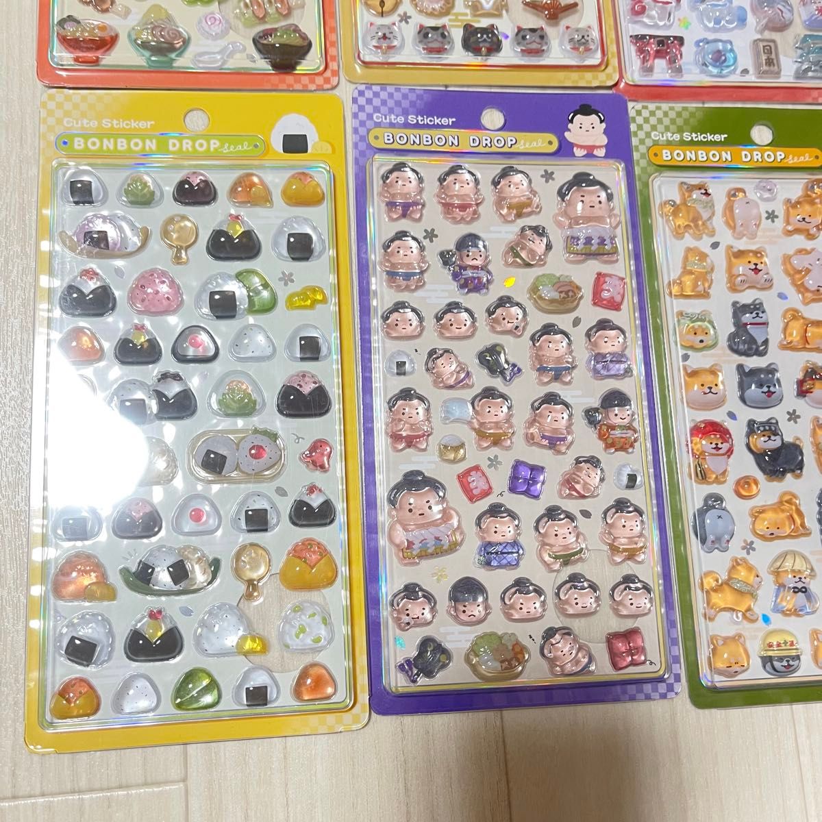 新品未使用 和柄 ボンボンドロップシール 正規品 BONBON JAPAN 日本