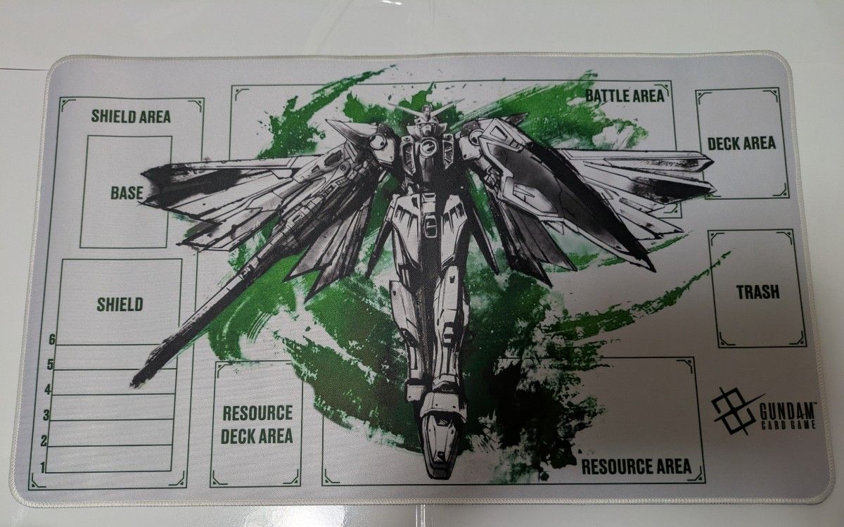 ガンダム プレイマット ラバーマット ウィングガンダム サイズ 60×35cm
