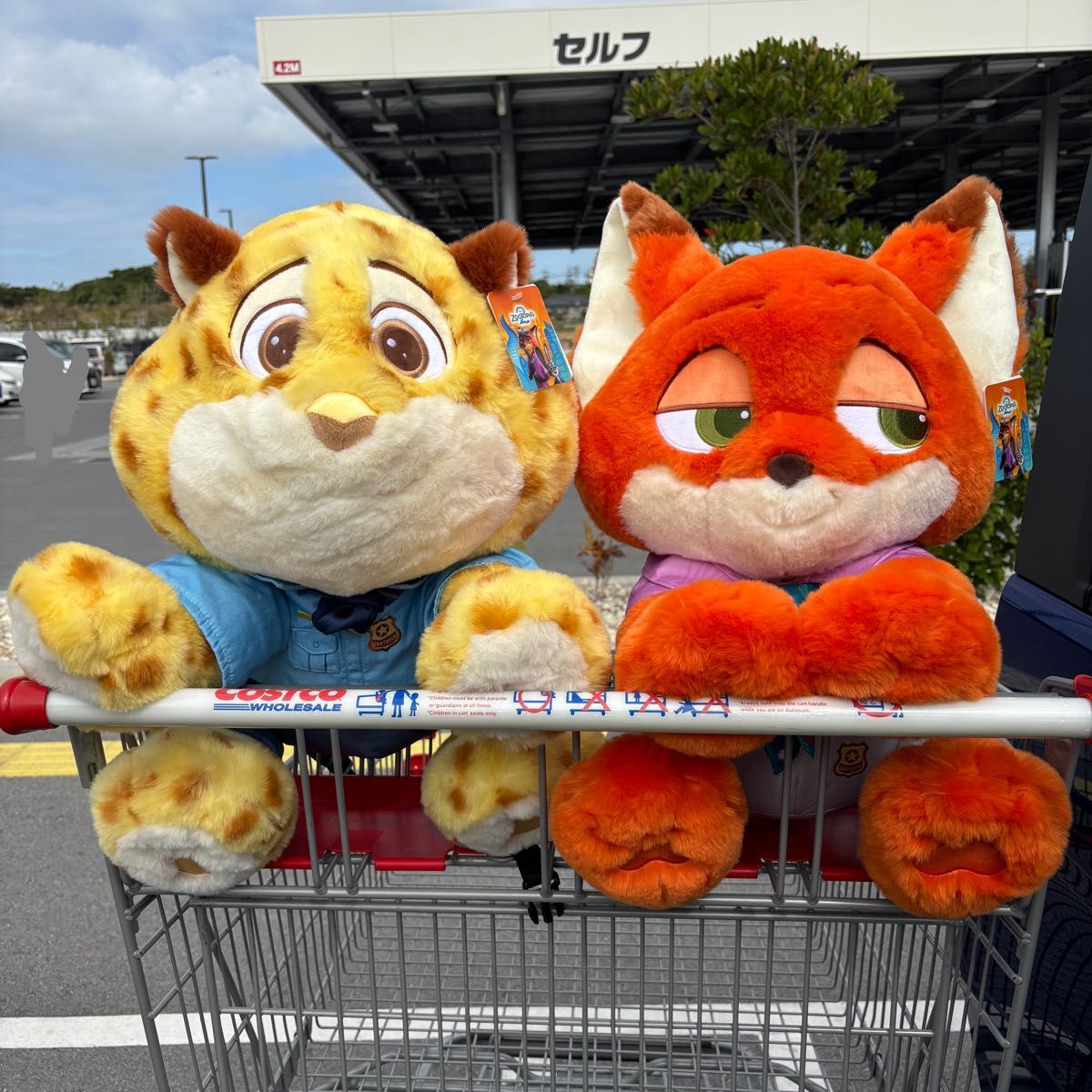 ズートピア2 ニック クロウハウザー ぬいぐるみ コストコ ブランケット