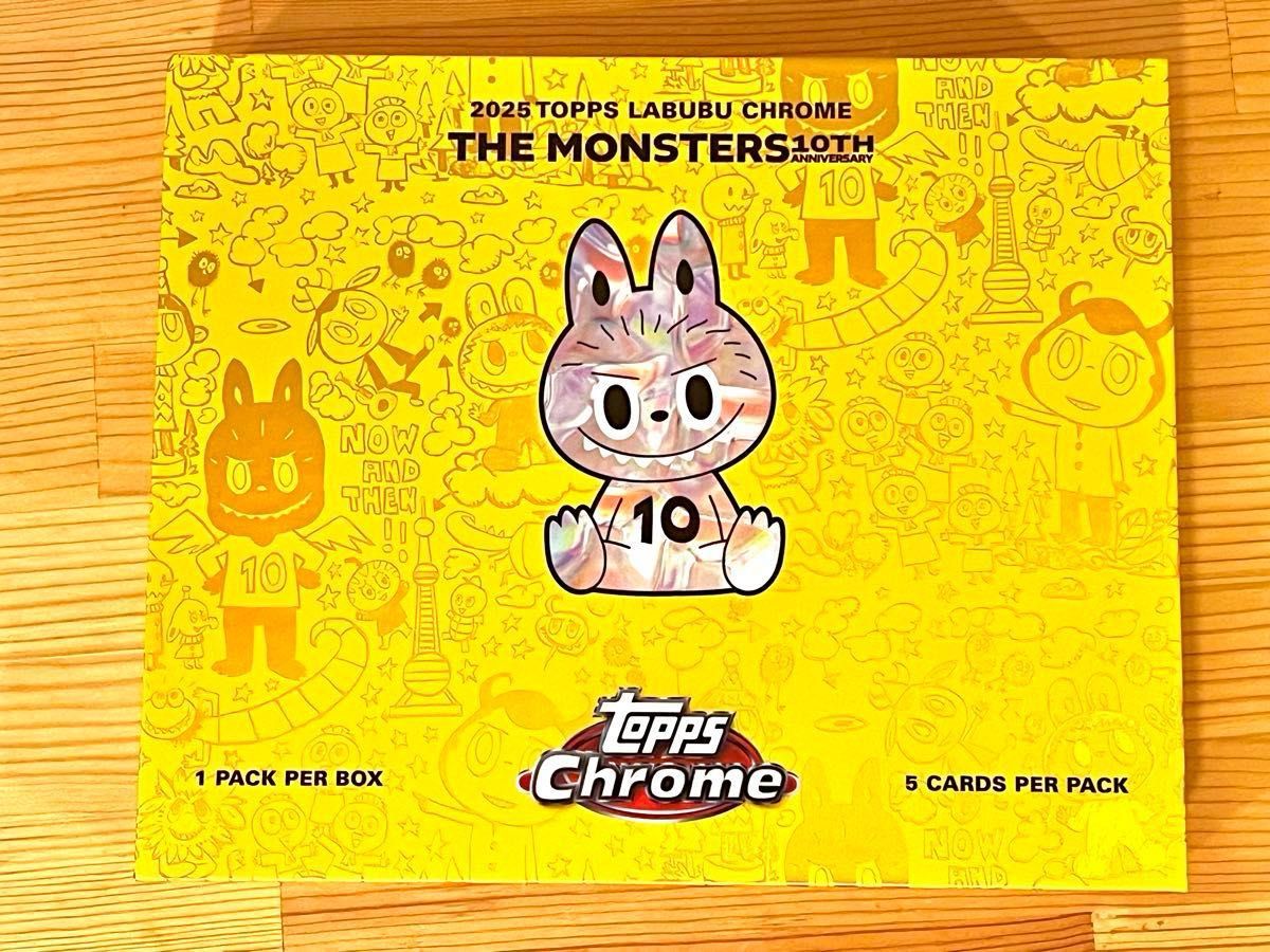 Topps Chrome ラブブ 10周年記念ボックス 2025 BOX 【2/27までクーポン