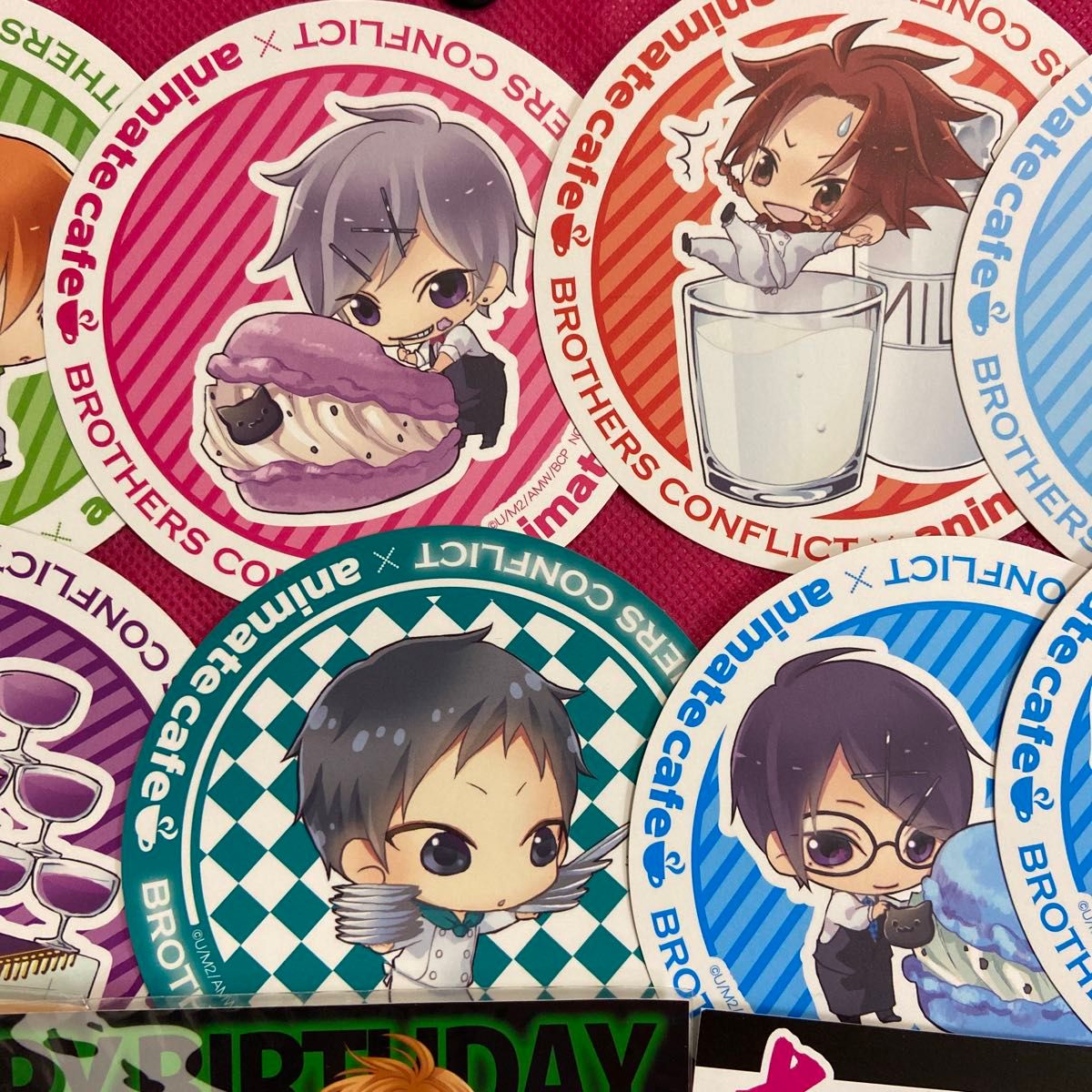 BROTHERS CONFLICT ブラコン グッズ まとめ売り 缶バッジ コースター