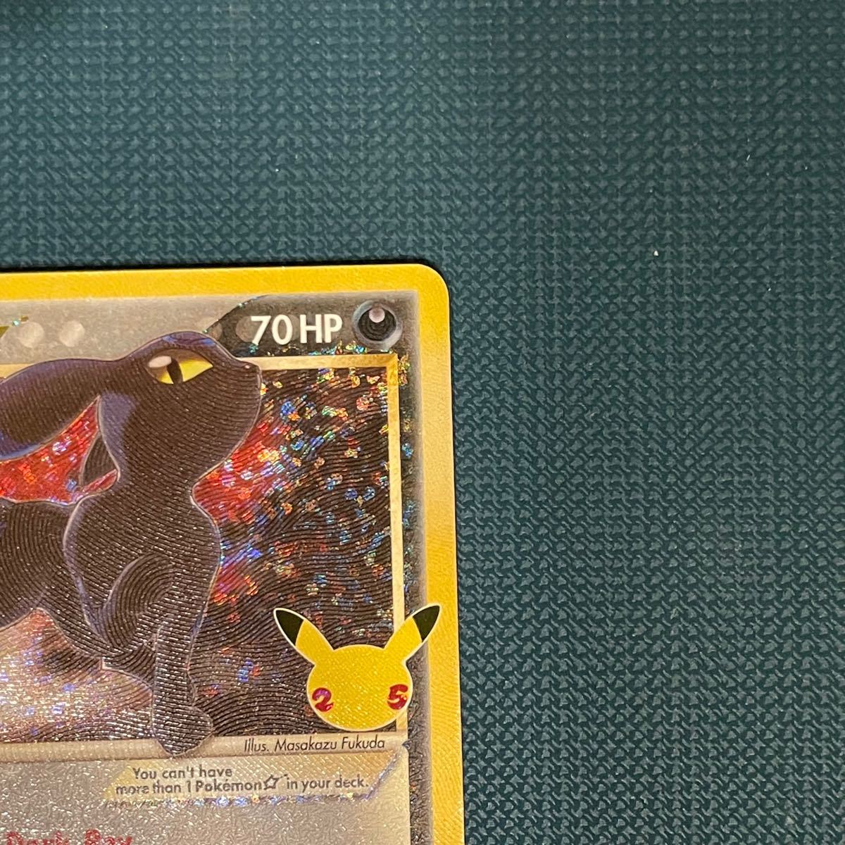 ブラッキー スター 25周年 25th 海外版 英語版 プロモUmbreon｜Yahoo