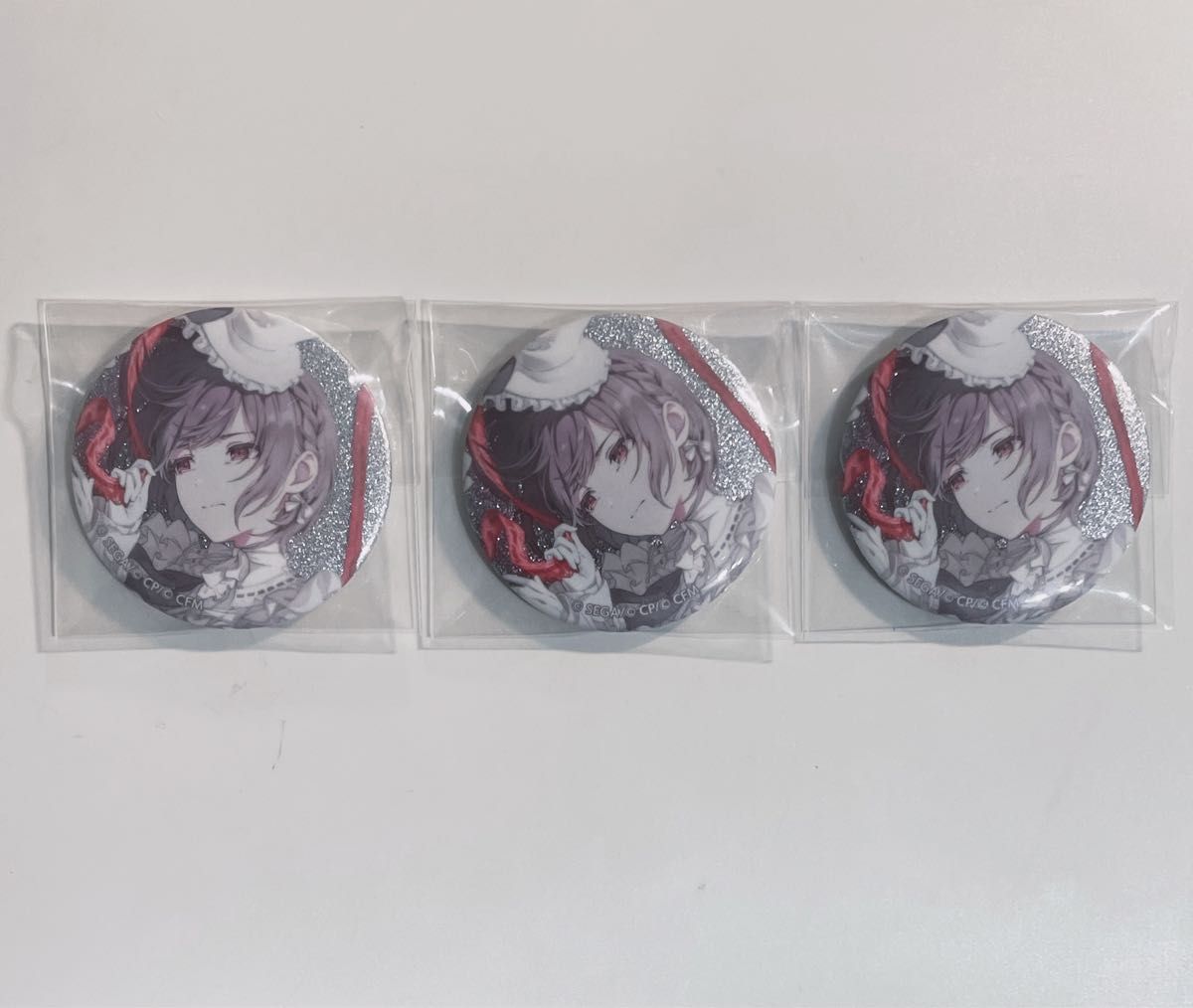 プロセカ 東雲絵名 クロミ サンリオコラボ グリッター缶バッジ｜Yahoo