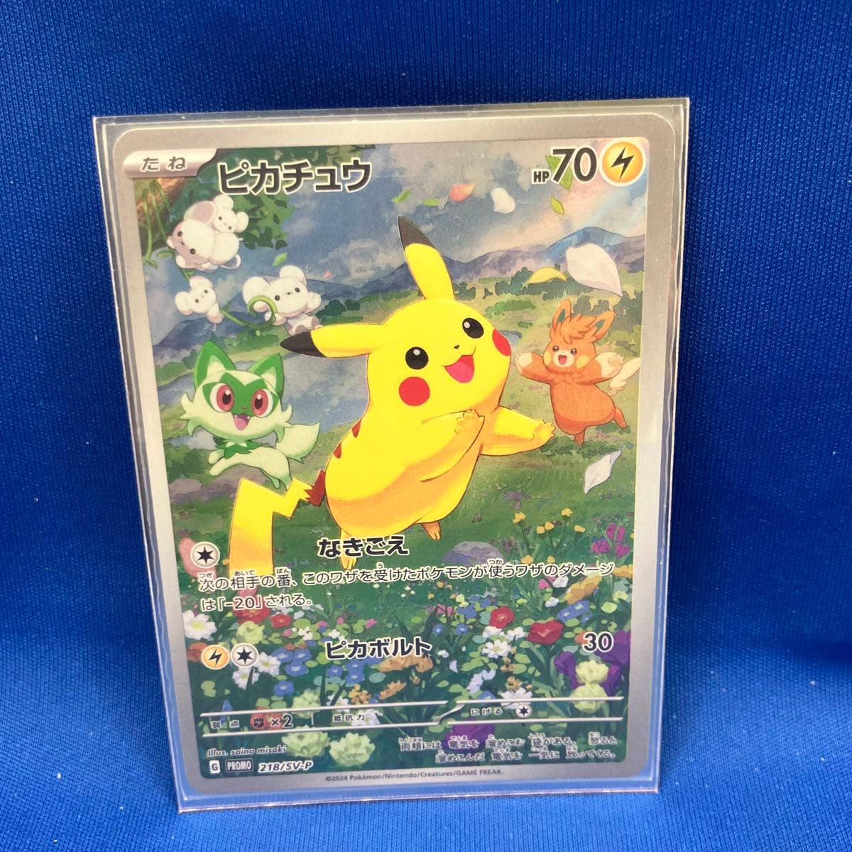 PSA6 ポケモンカード ピカチュウ プロモ SV-P 216 夏がキタ PSA9