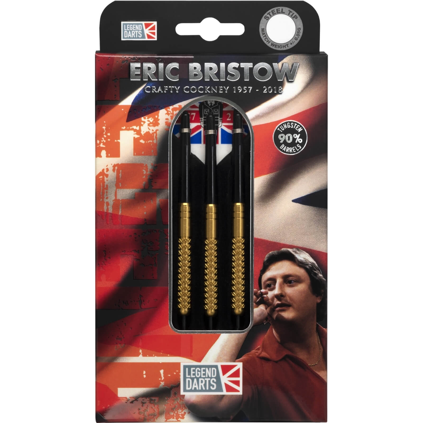 Legend Darts Eric Bristow Gold Knurled Darts For Sale | 21g 23g