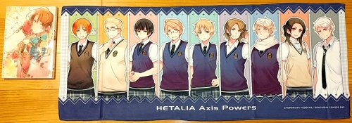 カナリア ヘタリア Axis Powers マイクロファイバーフェイスタオル