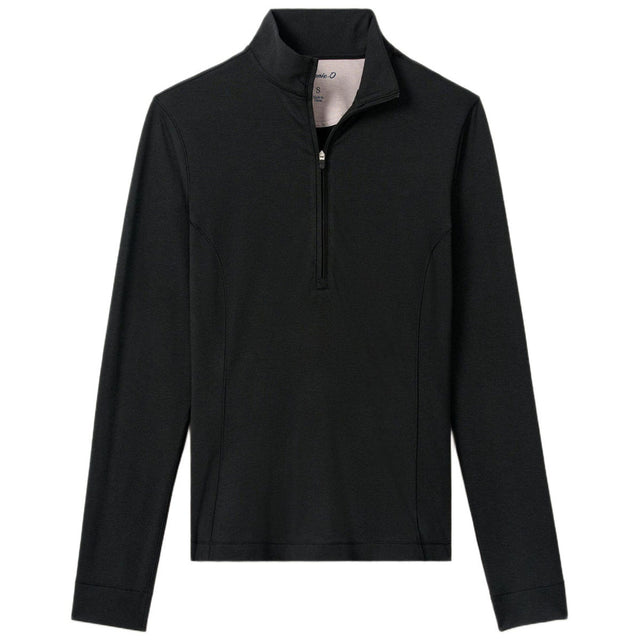Johnnie-O Men's Black Freeborne Performance 1/4 Zip Pullover