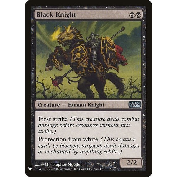Magic: The Gathering Black Knight (574) Near Mint - Kingslayer Games