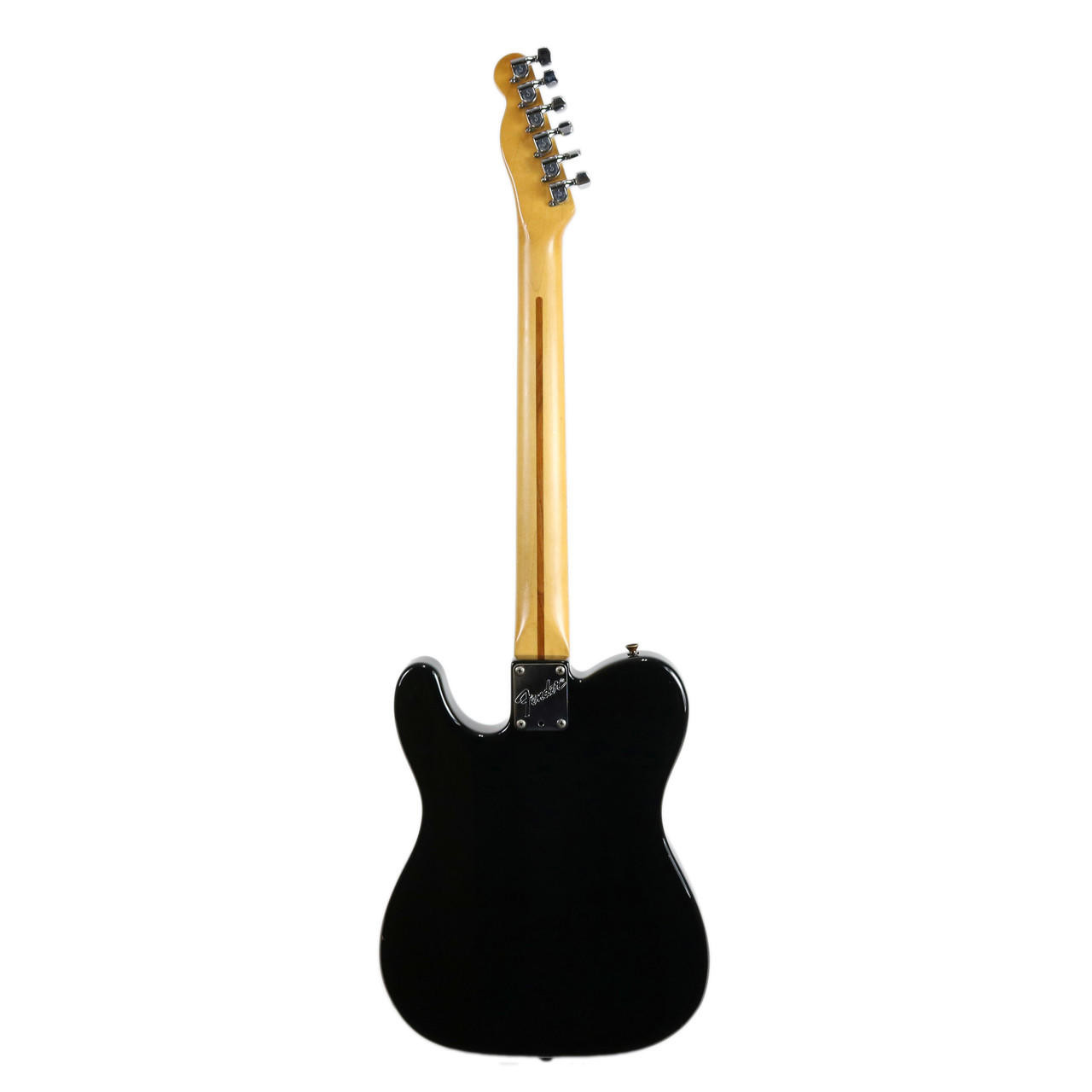 Vintage 1984 Fender Telecaster Electric Guitar Black Finish