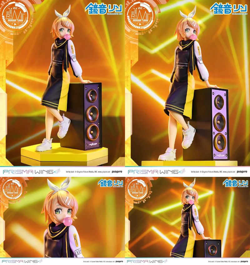 ピアプロキャラクターズ「鏡音リン」サイバー衣装の新作フィギュア 発売