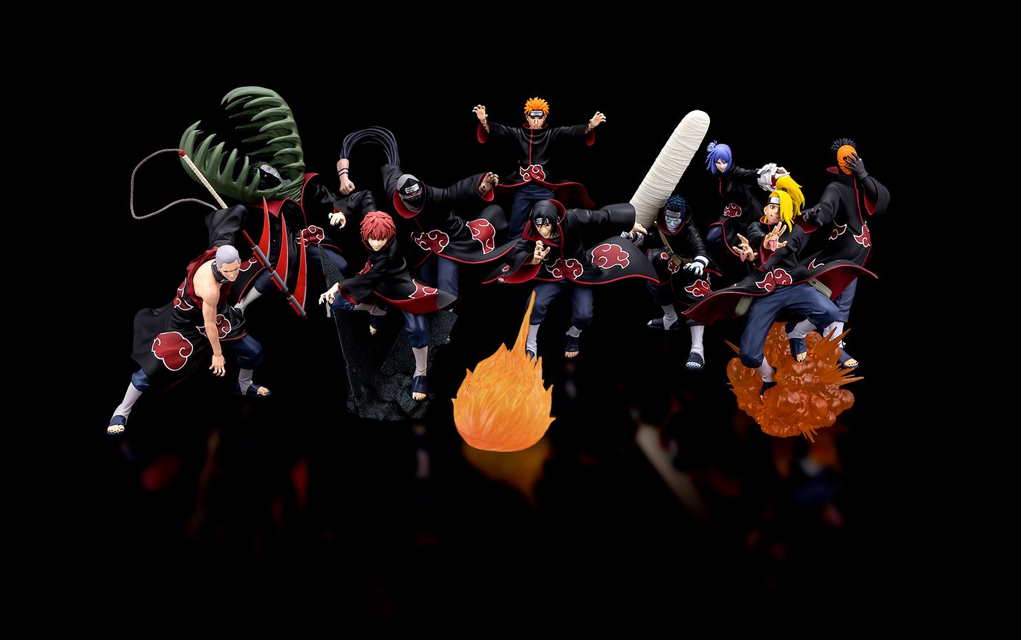 バンプレストブランド 連続登場「NARUTO-ナルト- 疾風伝」“暁
