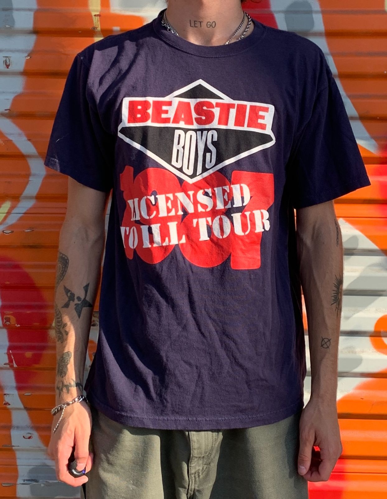 Deadstock 1987 Beastie Boys Bootleg License To Ill Tour Single
