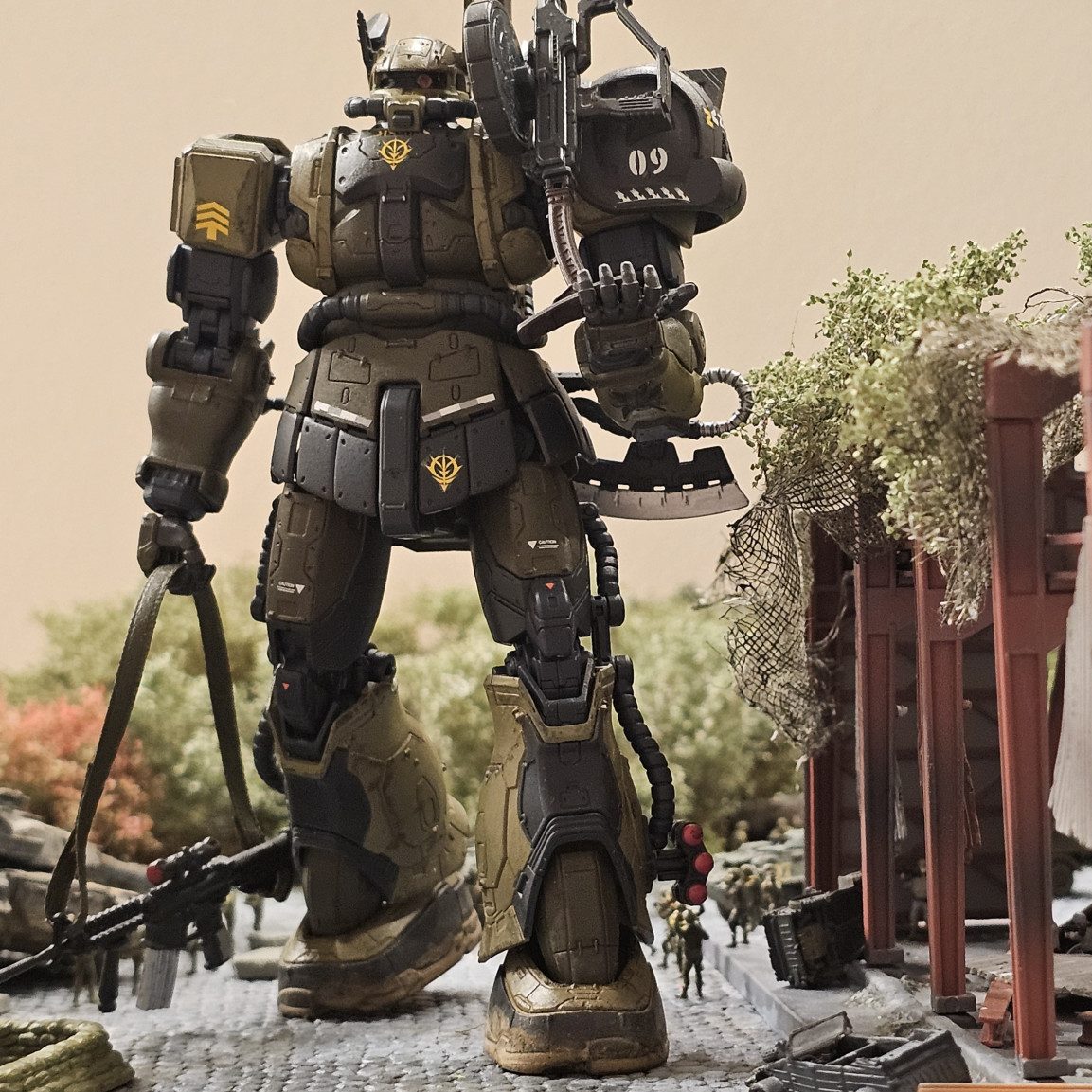 HGUCジオラマ ｢待ち伏せ｣｜Kaiさんのガンプラ作品｜GUNSTA（ガンスタ）