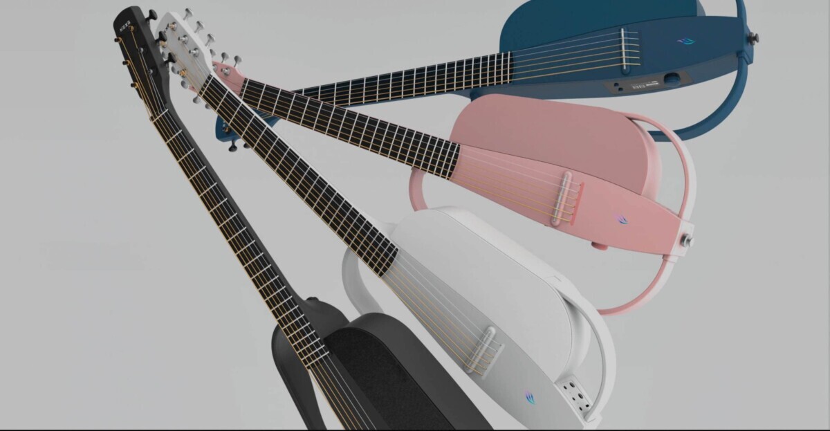 Enya Guitars NEXG｜50W高性能スピーカーを内蔵し、アプリと連動して