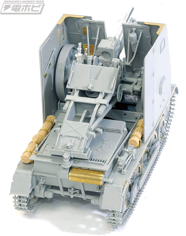 ドイツ軍「15cm自走重歩兵砲」と「III号突撃砲 G型」2種の1/35スケール