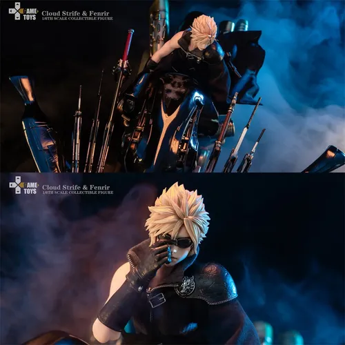 Cloud + Fenrir Gametoys 1/6 Final Fantasy 7 Advent Children