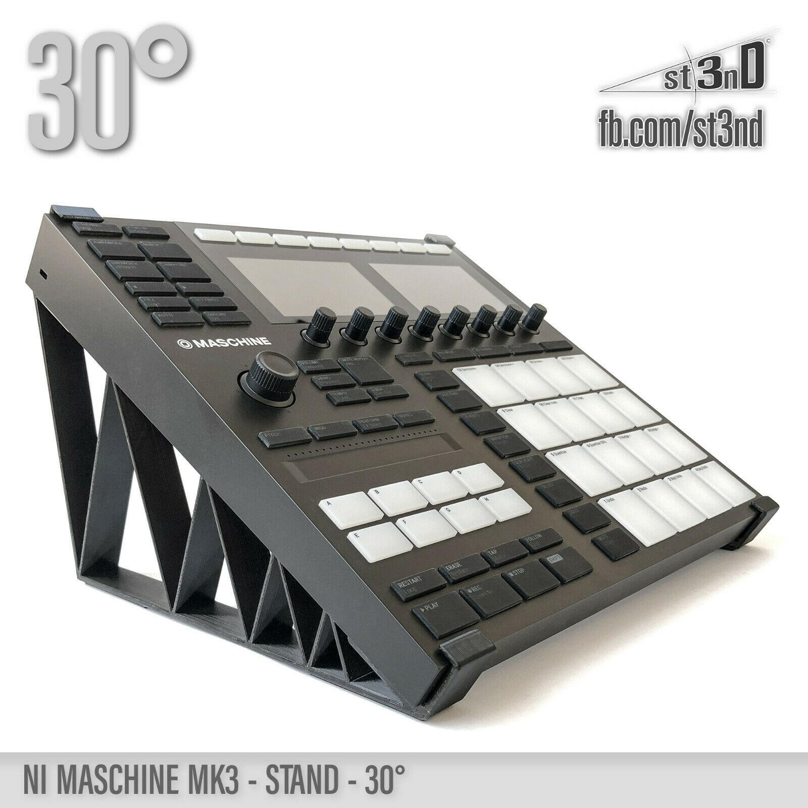 NI MASCHINE Mk3用スタンド - 30度 - 3Dプリント - 購入者満足度100