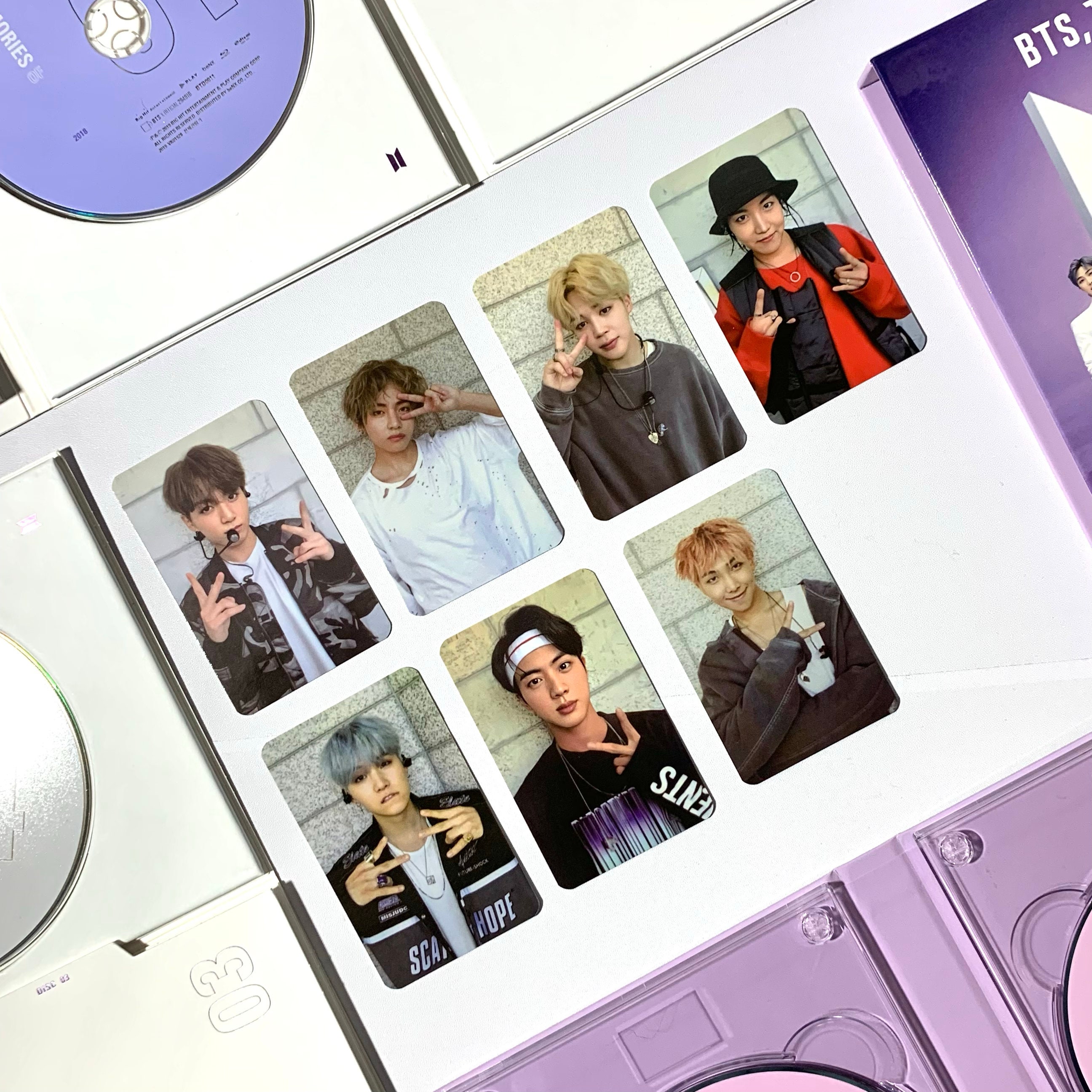 Bts Memories 2017 Blu-ray Photocard - Etsy Hong Kong