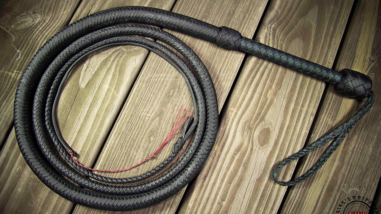 New Custom 8ft Bullwhip - YouTube