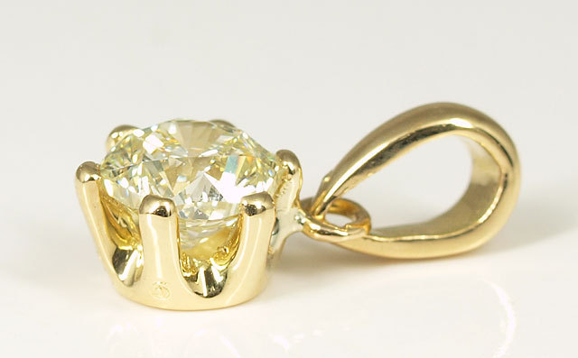 六角形 天然ダイヤモンド ルース(裸石) 0.516ct, VLY, VVS-2