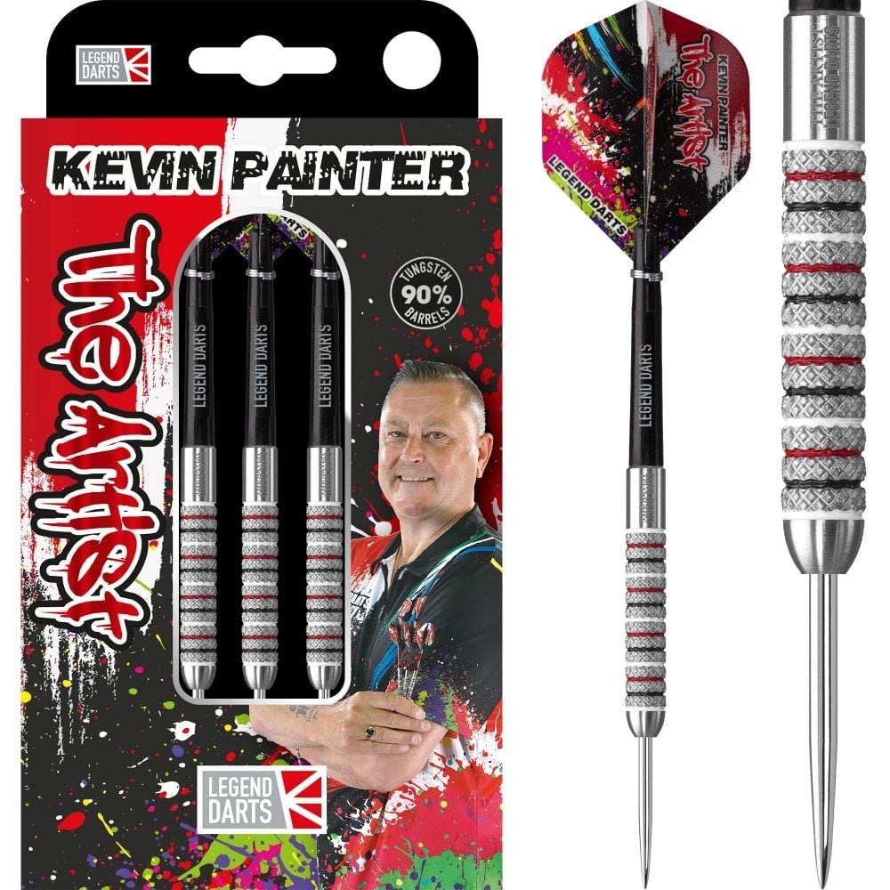 Eric Bristow Crafty Cockney 90% Silver Knurled