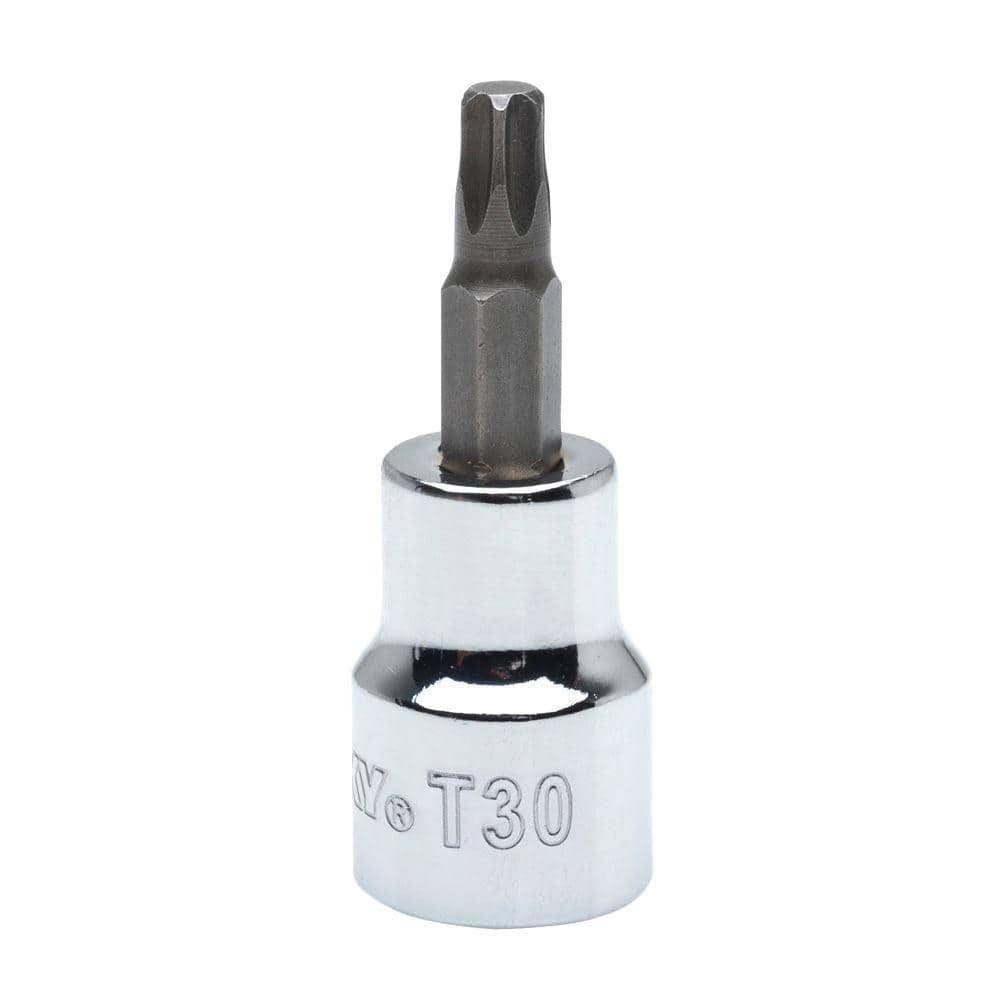 Husky T30 Torx 3/8 in. Drive Bit Socket H3DHBST30 - The Home Depot