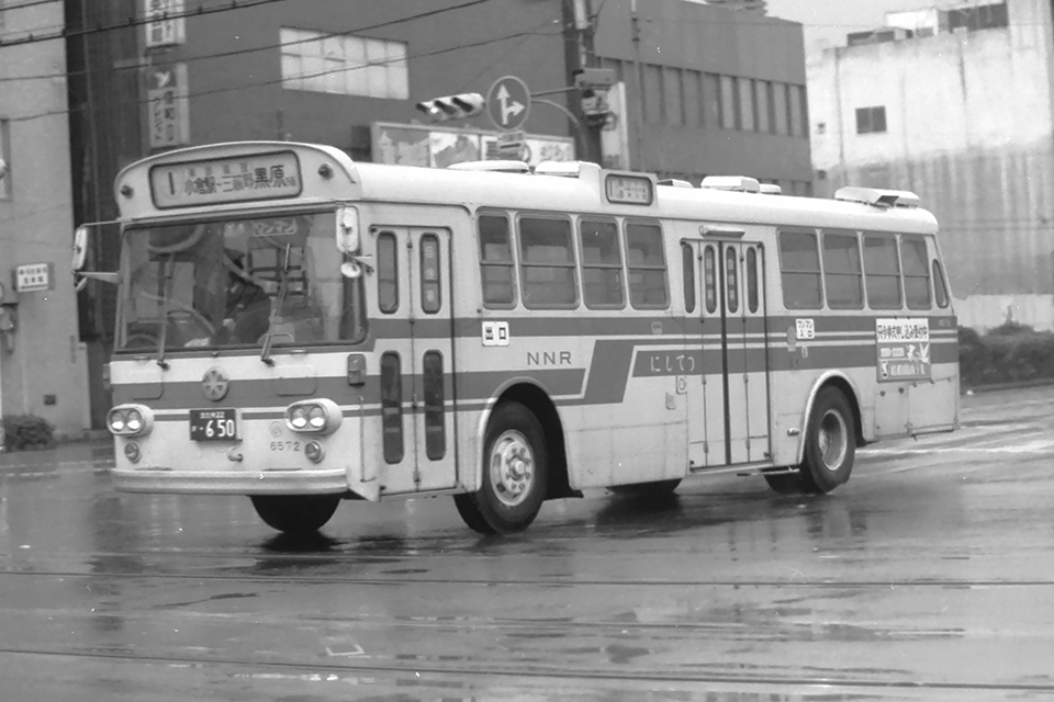 1970～1980年代にタイムスリップ!! それは路線バスの方向幕が大型化し