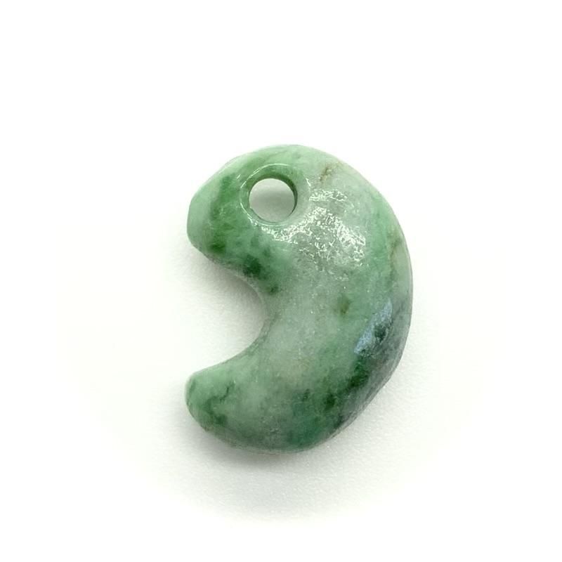 糸魚川翡翠 勾玉 巴型 】 国産 天然石 ひすい ヒスイ Jade カワセミ